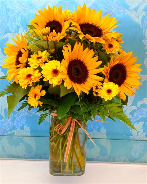 Download 710+ Sunflower Vase Images